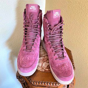 Nike Air SF AF1 Force is Female AJ1700-600 Plum Wine Women Sneakers Mid High 11